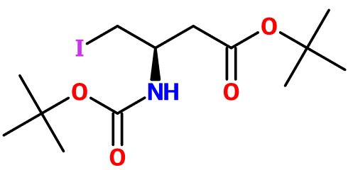 (图片) MC008249 tert-Butyl (R)-3-(Boc-amino)-4-iodobutanoate
